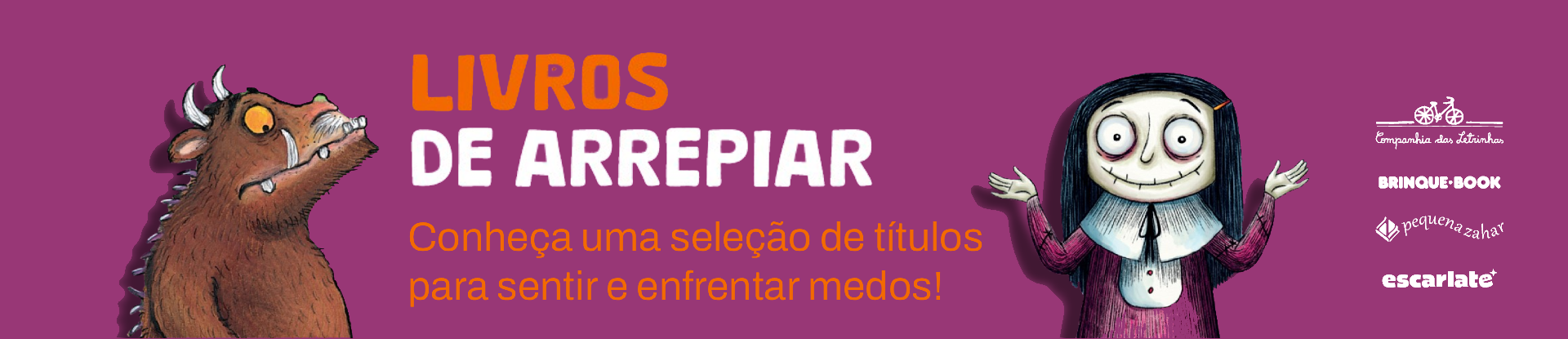 Desk - Halloween cia das letras